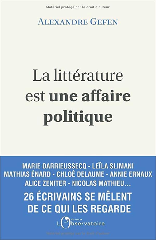 La littérature est une affaire politique - Epub + Converted Pdf